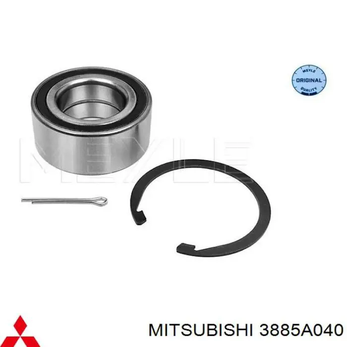 Comprar 3885A040 Mitsubishi Cojinete de rueda delantero