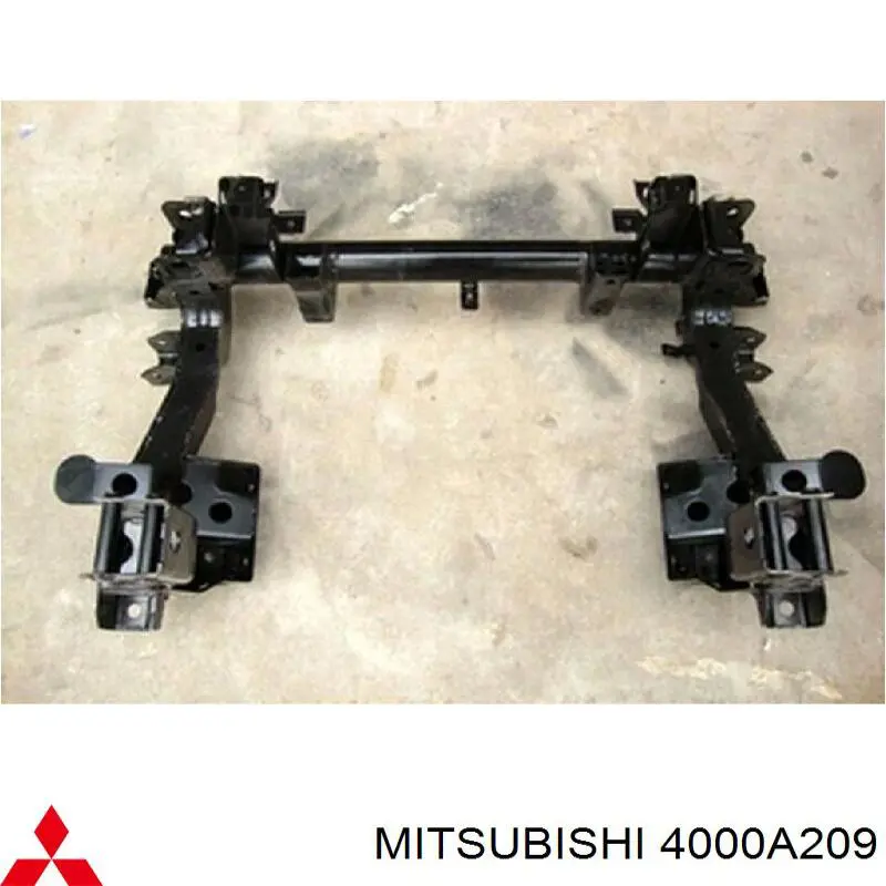 Subchasis delantero soporte motor delantero para Mitsubishi Pajero 