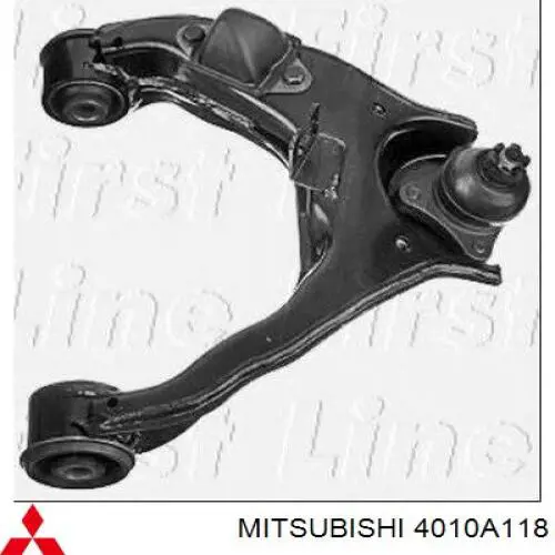 Comprar 4010A118 Mitsubishi Brazo superior derecho de la suspensión delantera