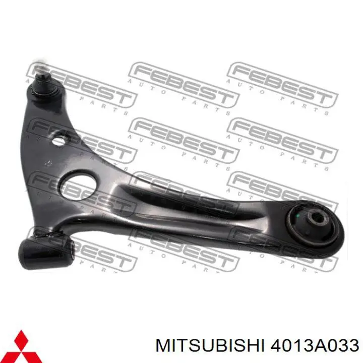 Comprar 4013A033 Mitsubishi Brazo inferior derecho de la suspensión delantera