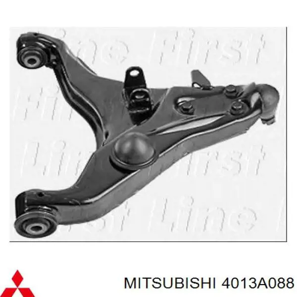 Brazo inferior derecho de la suspensión delantera Mitsubishi 4013A088 precio, desde 114,13 EUR