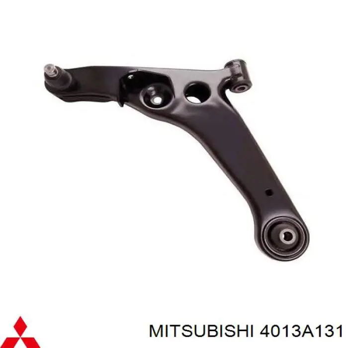Brazo inferior izquierdo de la suspensión delantera 4013A131 Mitsubishi