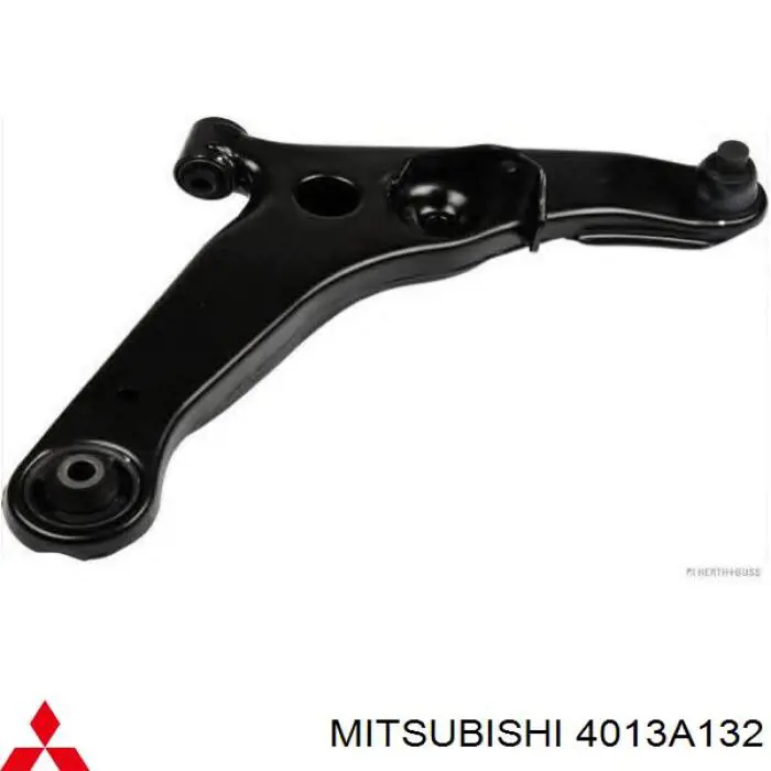 4013A132 Mitsubishi Brazo inferior derecho de la suspensión delantera