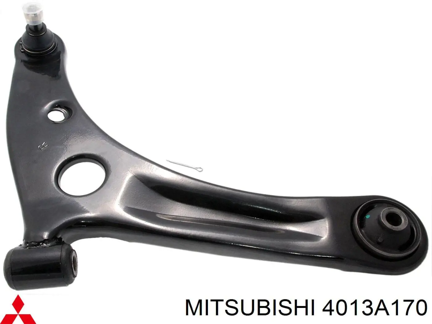 4013A170 Mitsubishi barra oscilante, suspensión de ruedas delantera, inferior derecha