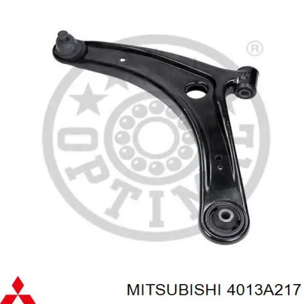 4013A217 Mitsubishi barra oscilante, suspensión de ruedas delantera, inferior izquierda