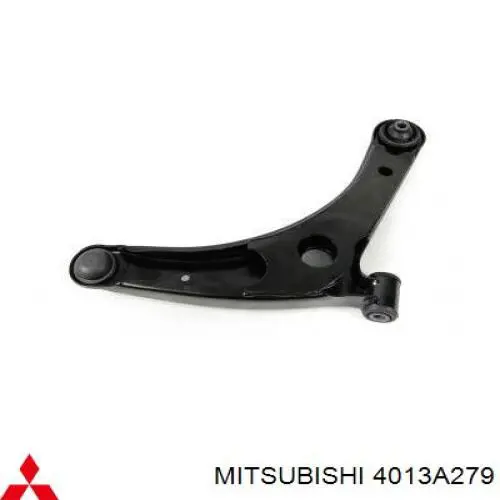 Brazo inferior izquierdo de la suspensión delantera 4013A279 Mitsubishi