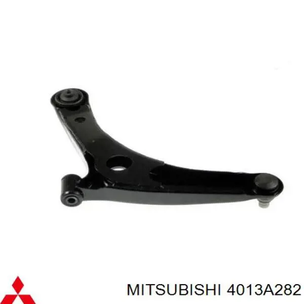 4013A282 Mitsubishi barra oscilante, suspensión de ruedas delantera, inferior derecha