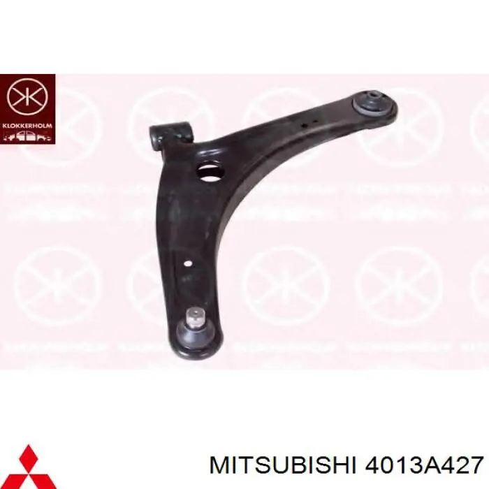Brazo inferior izquierdo de la suspensión delantera Mitsubishi 4013A427 precio, desde 57,08 EUR