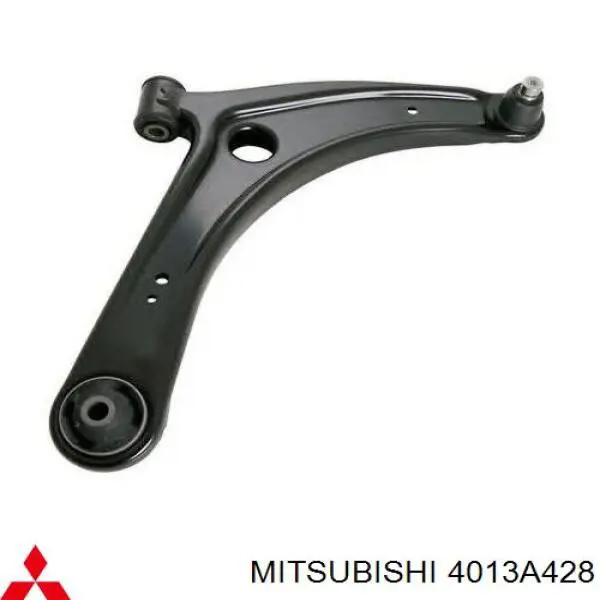 4013A428 Mitsubishi barra oscilante, suspensión de ruedas delantera, inferior derecha