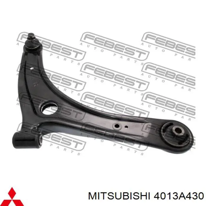 Comprar 4013A430 Mitsubishi Brazo inferior derecho de la suspensión delantera