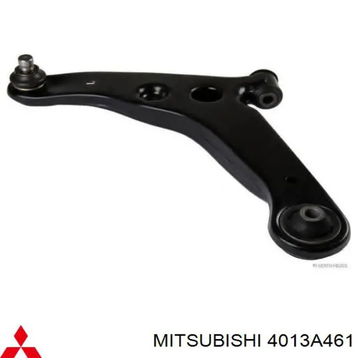 4013A461 Mitsubishi barra oscilante, suspensión de ruedas delantera, inferior izquierda