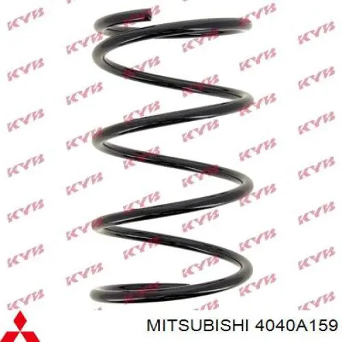 Muelle delantero Mitsubishi 4040A159 precio, desde 72,33 EUR