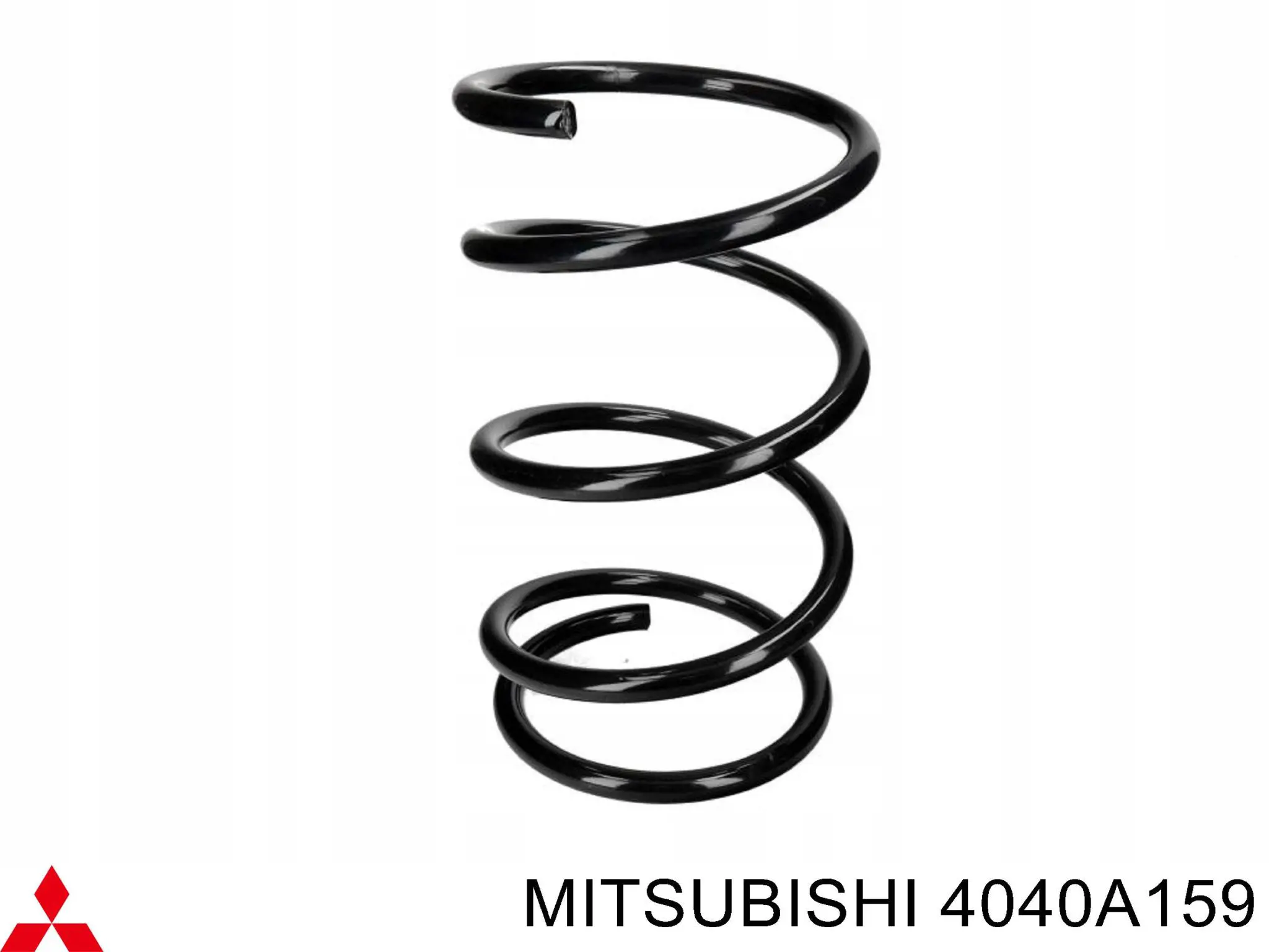 4040A159 Mitsubishi muelle de suspensión eje delantero