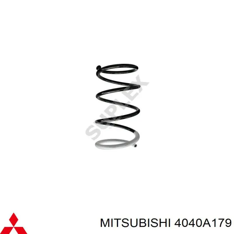 4040A179 Mitsubishi muelle de suspensión eje delantero