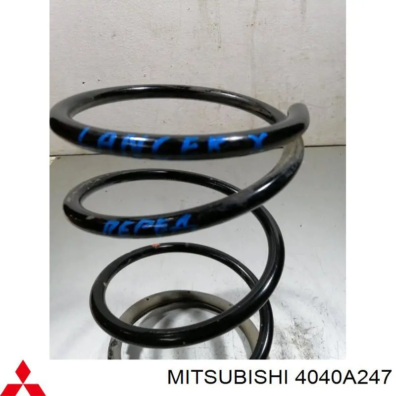 4040A247 Mitsubishi muelle de suspensión eje delantero