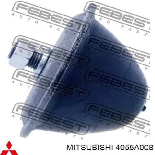 4055A008 Mitsubishi almohadilla de tope, suspensión, eje delantero, abajo