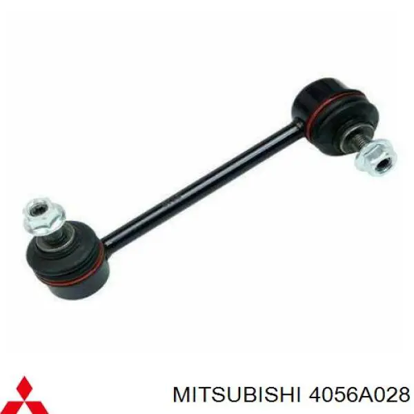 4056A028 Mitsubishi barra estabilizadora trasera derecha