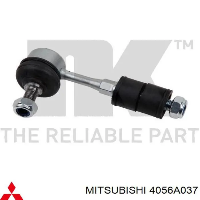 Bieleta estabilizadora trasera 4056A037 Mitsubishi