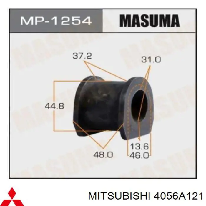 Comprar 4056A121 Mitsubishi Buje de barra estabilizadora delantera