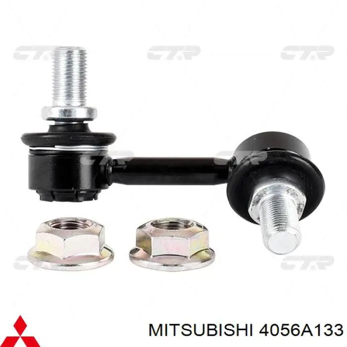 4056A133 Mitsubishi barra estabilizadora delantera izquierda