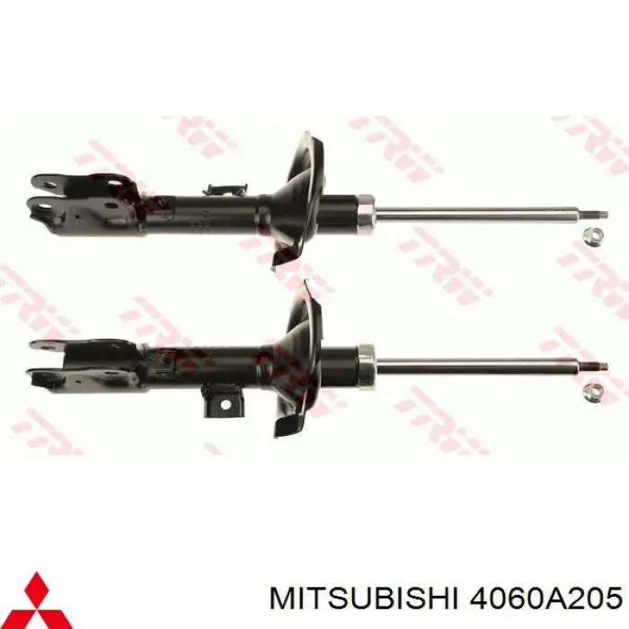 Amortiguador delantero izquierdo 4060A205 Mitsubishi