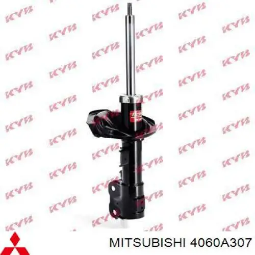 Amortiguador delantero izquierdo 4060A307 Mitsubishi