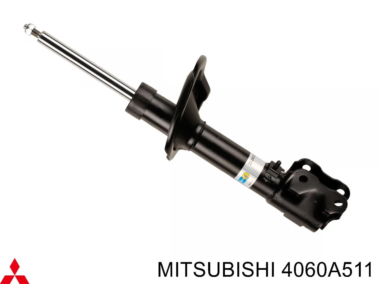 4060A511 Mitsubishi amortiguador delantero izquierdo