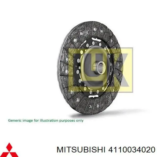 4110034020 Mitsubishi disco de embrague