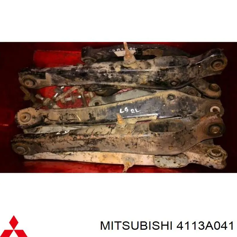 Comprar 4113A041 Mitsubishi Brazo inferior trasero izquierdo/derecho