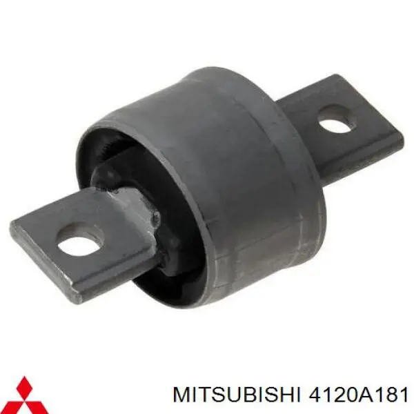 Comprar 4120A181 Mitsubishi Buje delantero del brazo longitudinal trasero