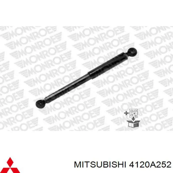 Comprar 4120A252 Mitsubishi Buje delantero del brazo longitudinal trasero