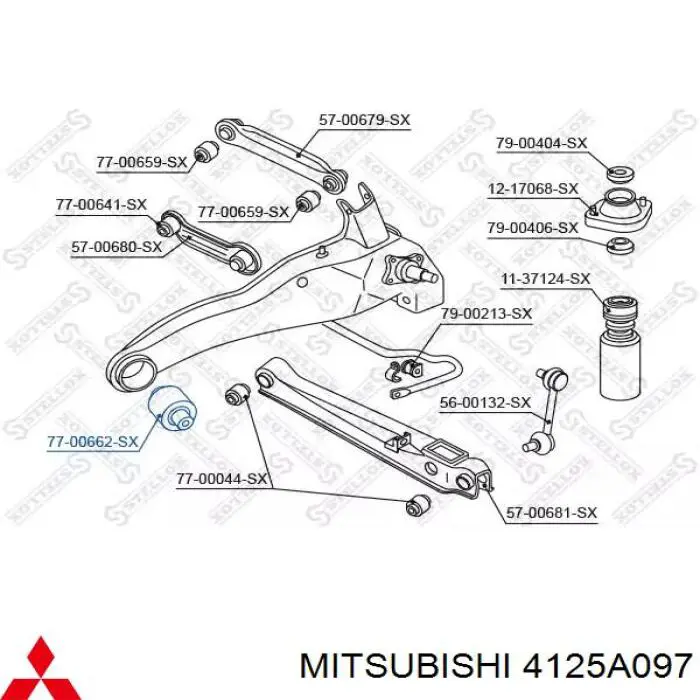 4125A097 Mitsubishi