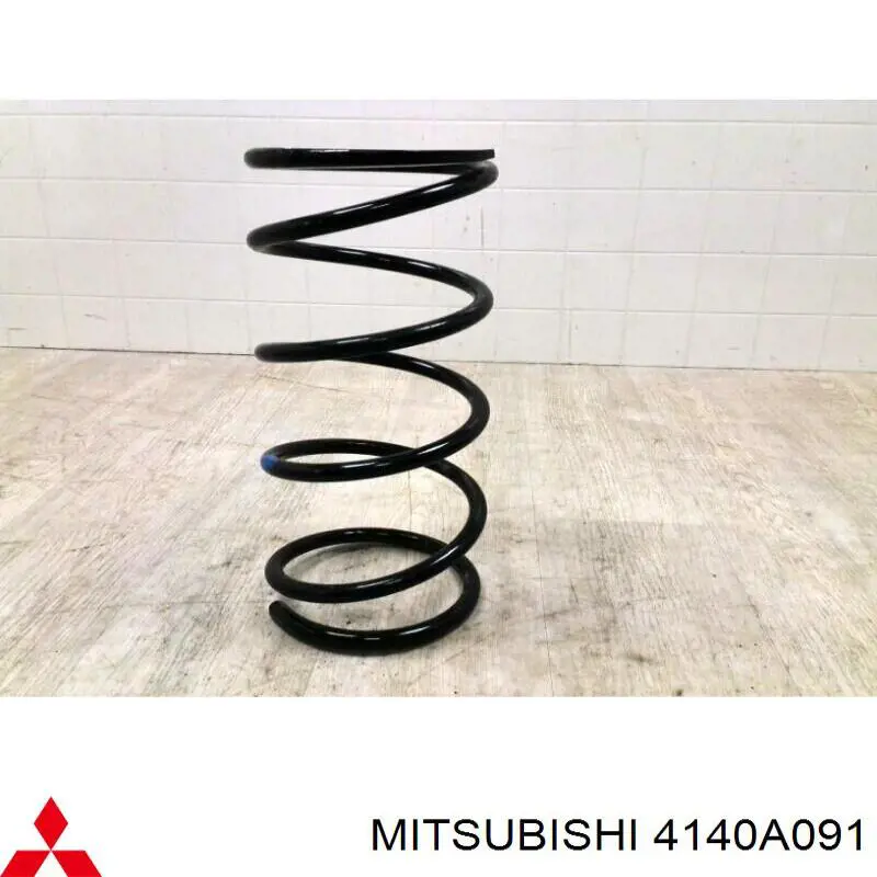 4140A091 Mitsubishi muelle de suspensión eje trasero