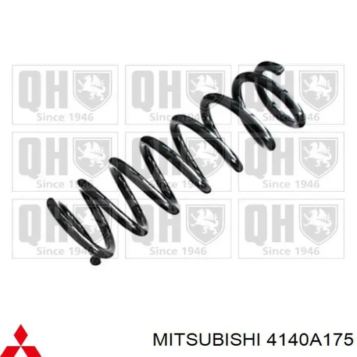 Muelle de suspensión trasero Mitsubishi 4140A175 precio, desde 62,16 EUR