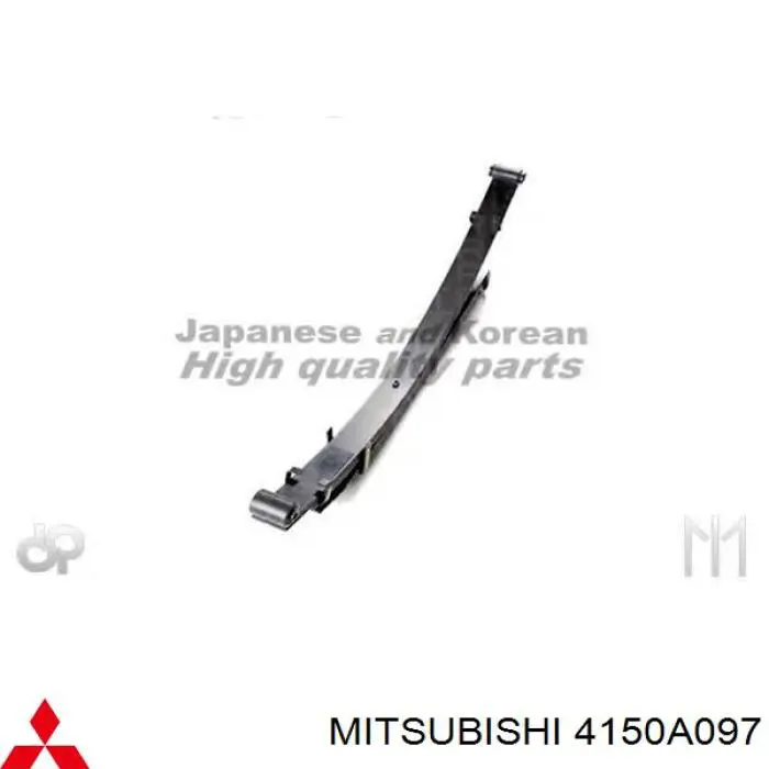 4150A097 Mitsubishi Ballestas de suspensión trasera