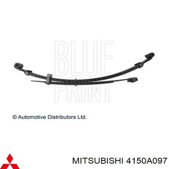 Ballesta de suspensión trasera 4150A097 Mitsubishi