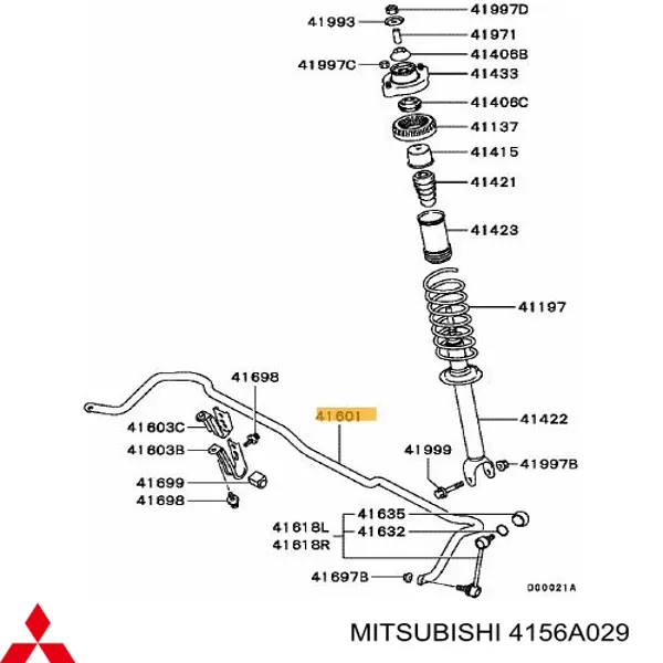 4156A029 Mitsubishi