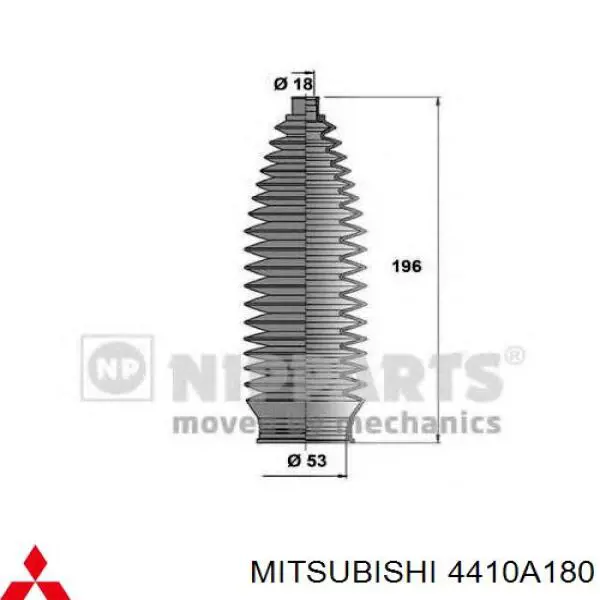 Comprar 4410A180 Mitsubishi Plumero de dirección