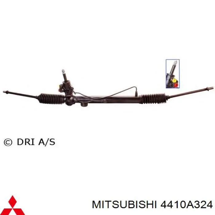 4410A324 Mitsubishi cremallera de dirección