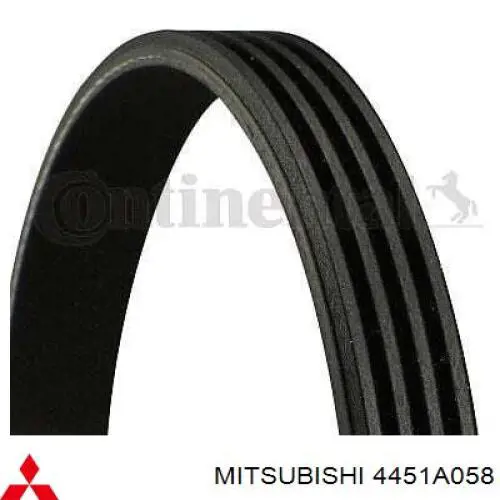 Comprar 4451A058 Mitsubishi Correa trapezoidal