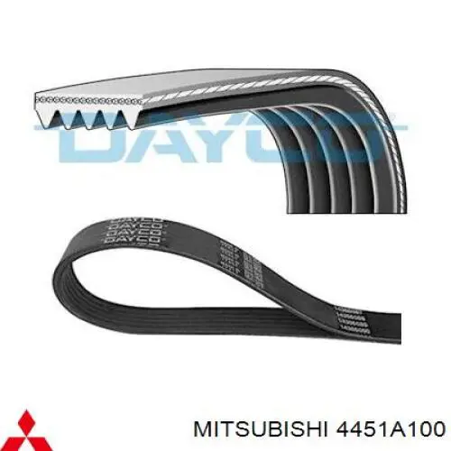 Comprar 4451A100 Mitsubishi Correa trapezoidal