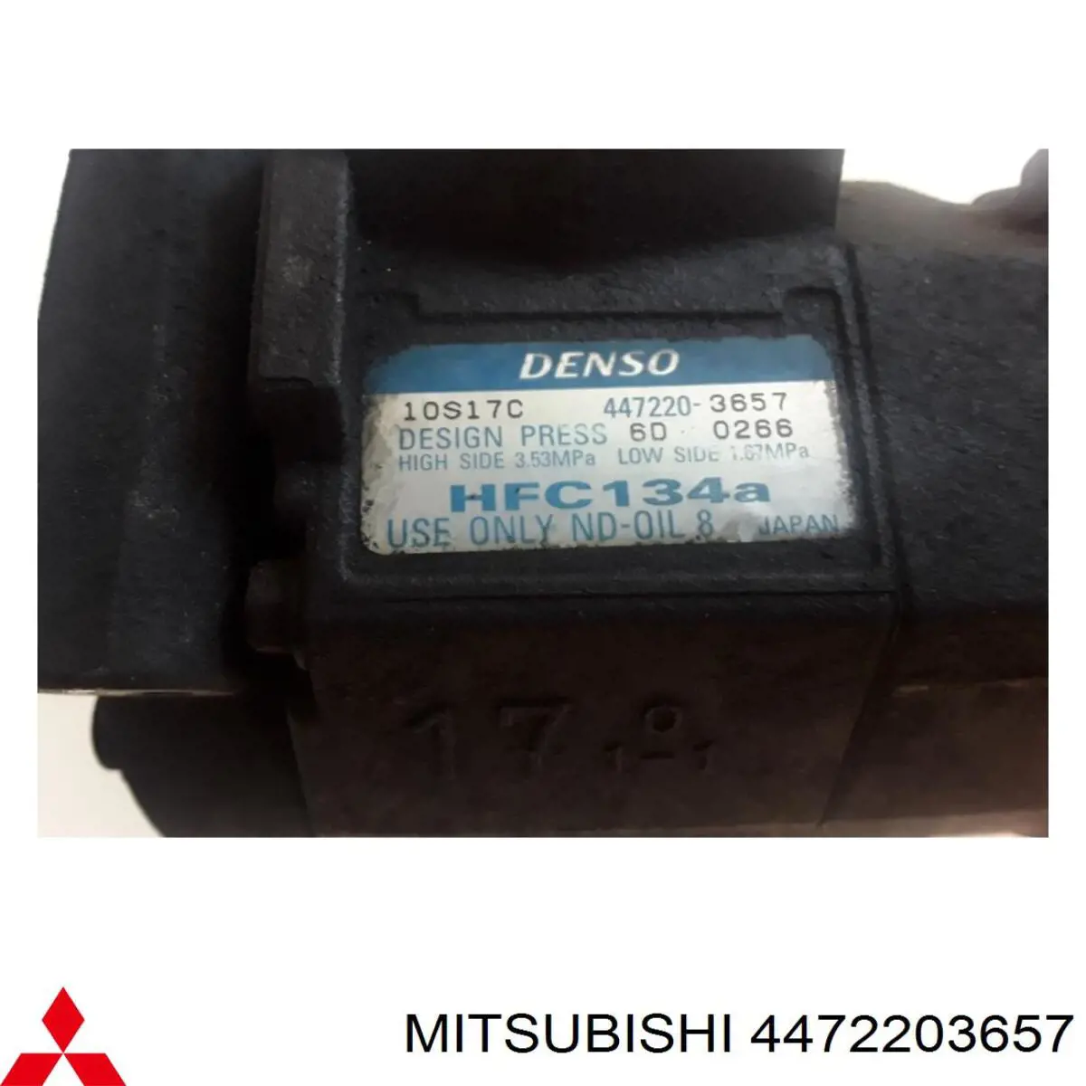 Compresor ac Mitsubishi 4472203657 precio, desde 151,01 EUR