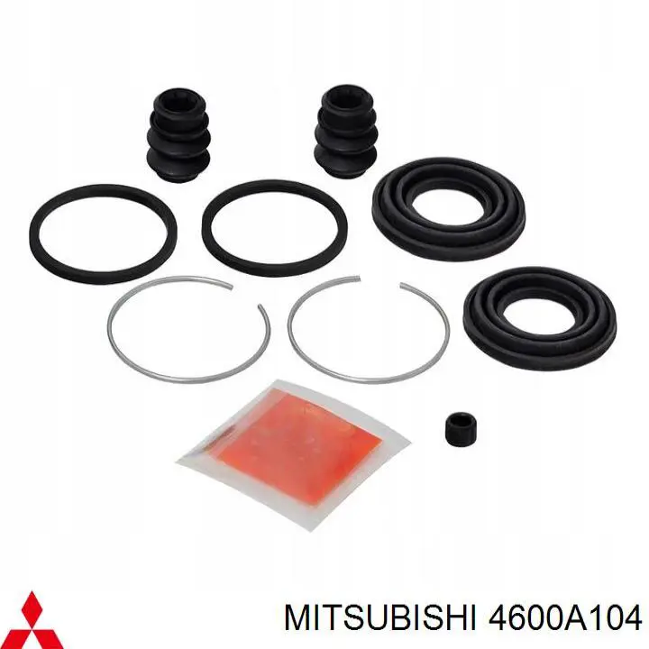 4600A104 Mitsubishi kit de montaje, zapatas de freno traseras