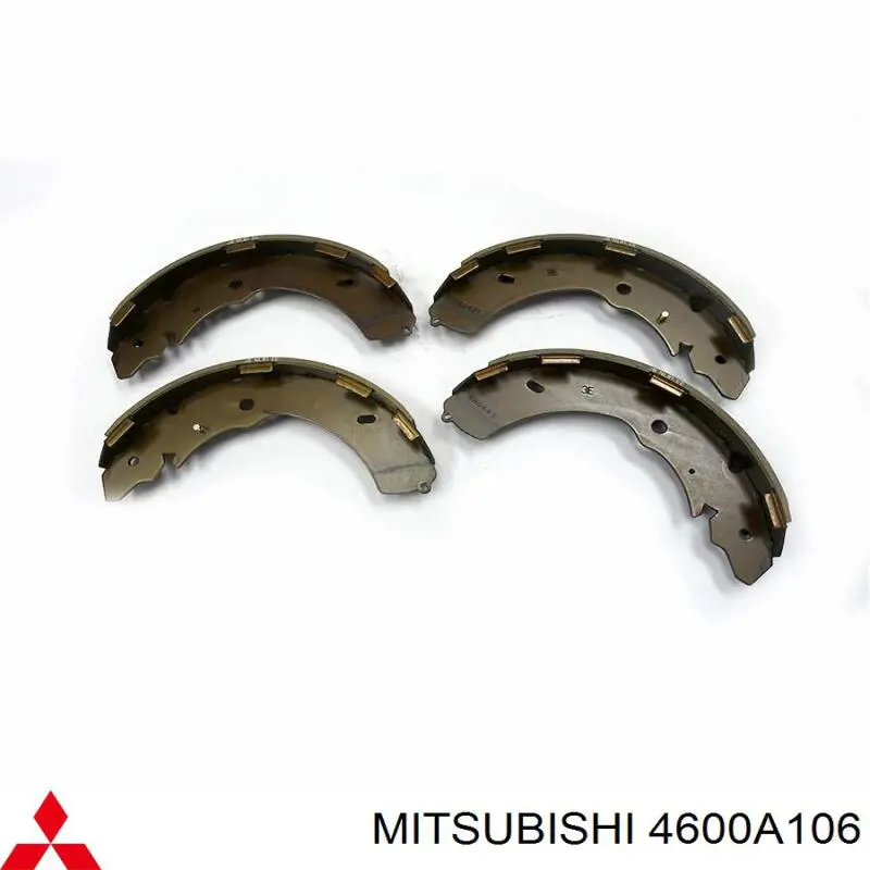Zapatas de freno 4600A106 Mitsubishi