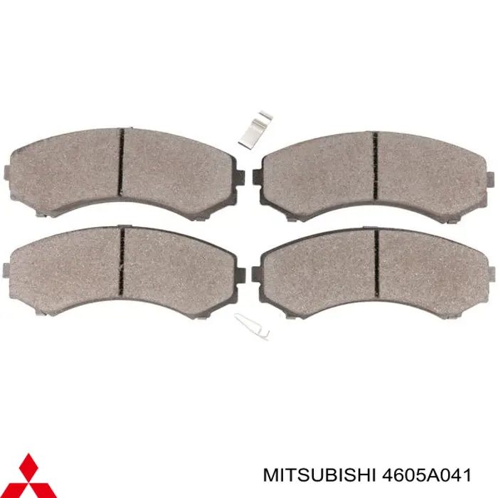 Comprar 4605A041 Mitsubishi Pastillas delanteras de freno