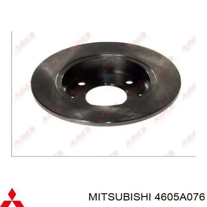 4605A076 Mitsubishi disco de freno trasero