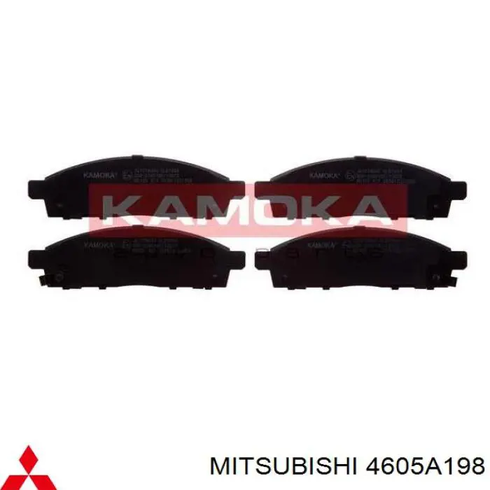 Pastillas freno delanteras Mitsubishi 4605A198 precio, desde 26,18 EUR