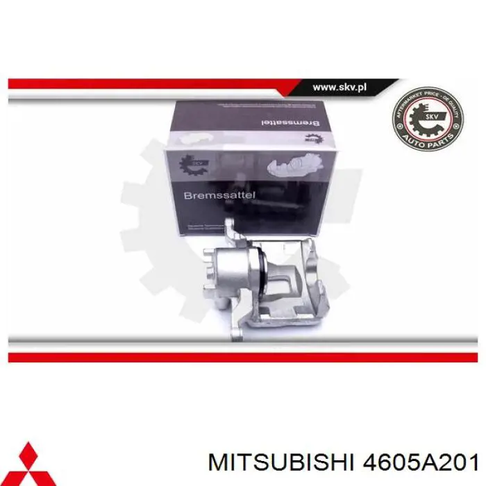 Comprar 4605A201 Mitsubishi Pinza de freno delantera izquierda