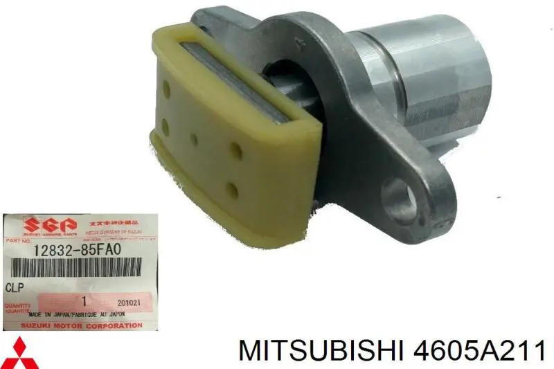 Comprar MR569369 Mitsubishi Pasador guía superior de la pinza de freno trasera