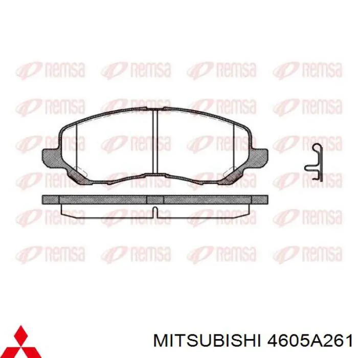 Pastillas freno delanteras Mitsubishi 4605A261 precio, desde 23,19 EUR